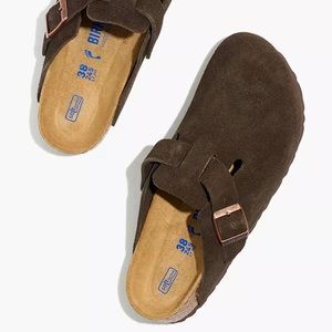 Birkenstock Boston size 38 suede brown